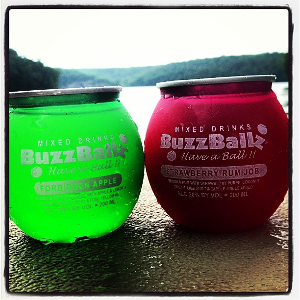 Clouds can't keep us from having a great time on the lake! who wants free ballz???