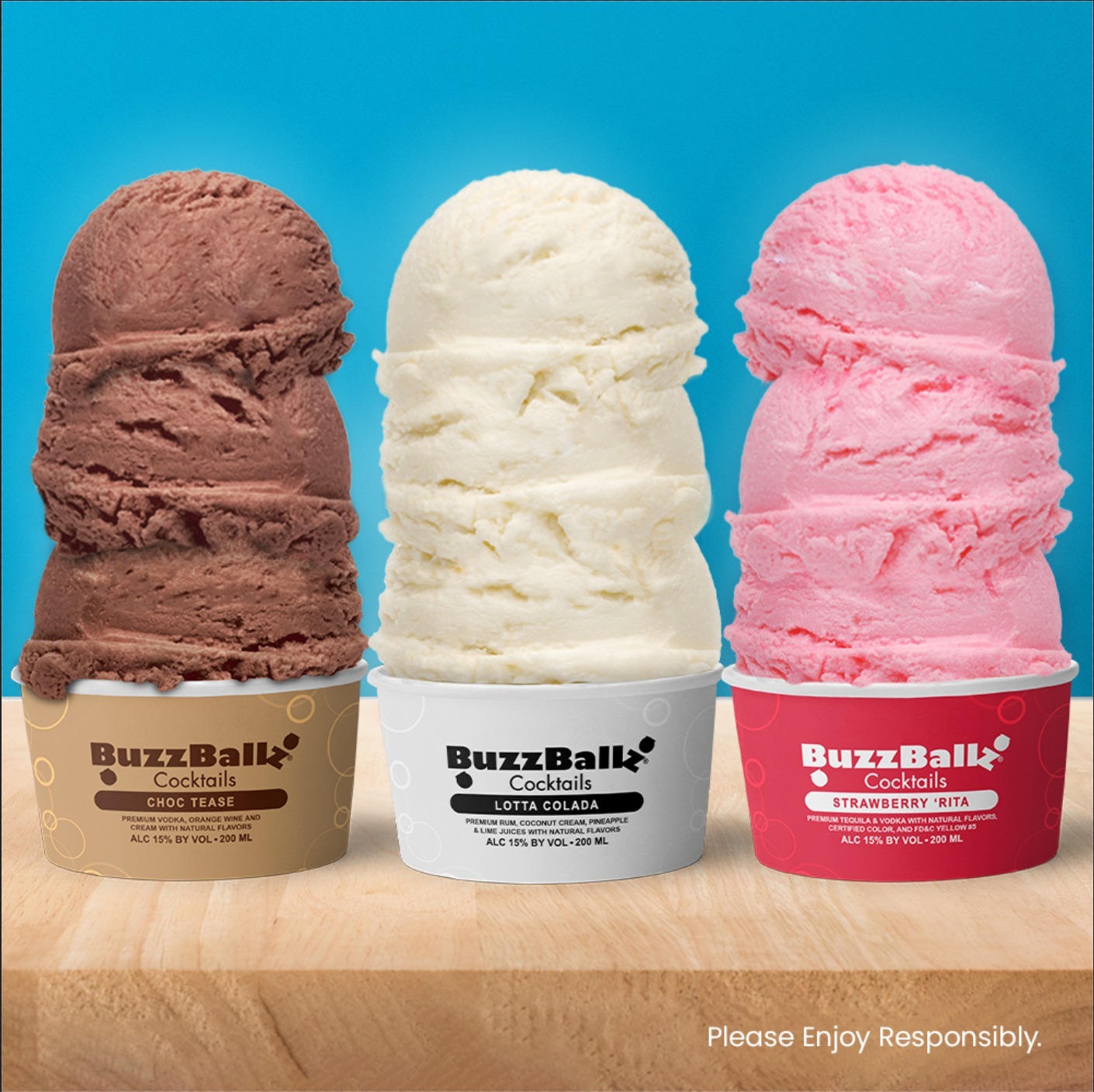 Who would scream for BuzzBallz ice cream?