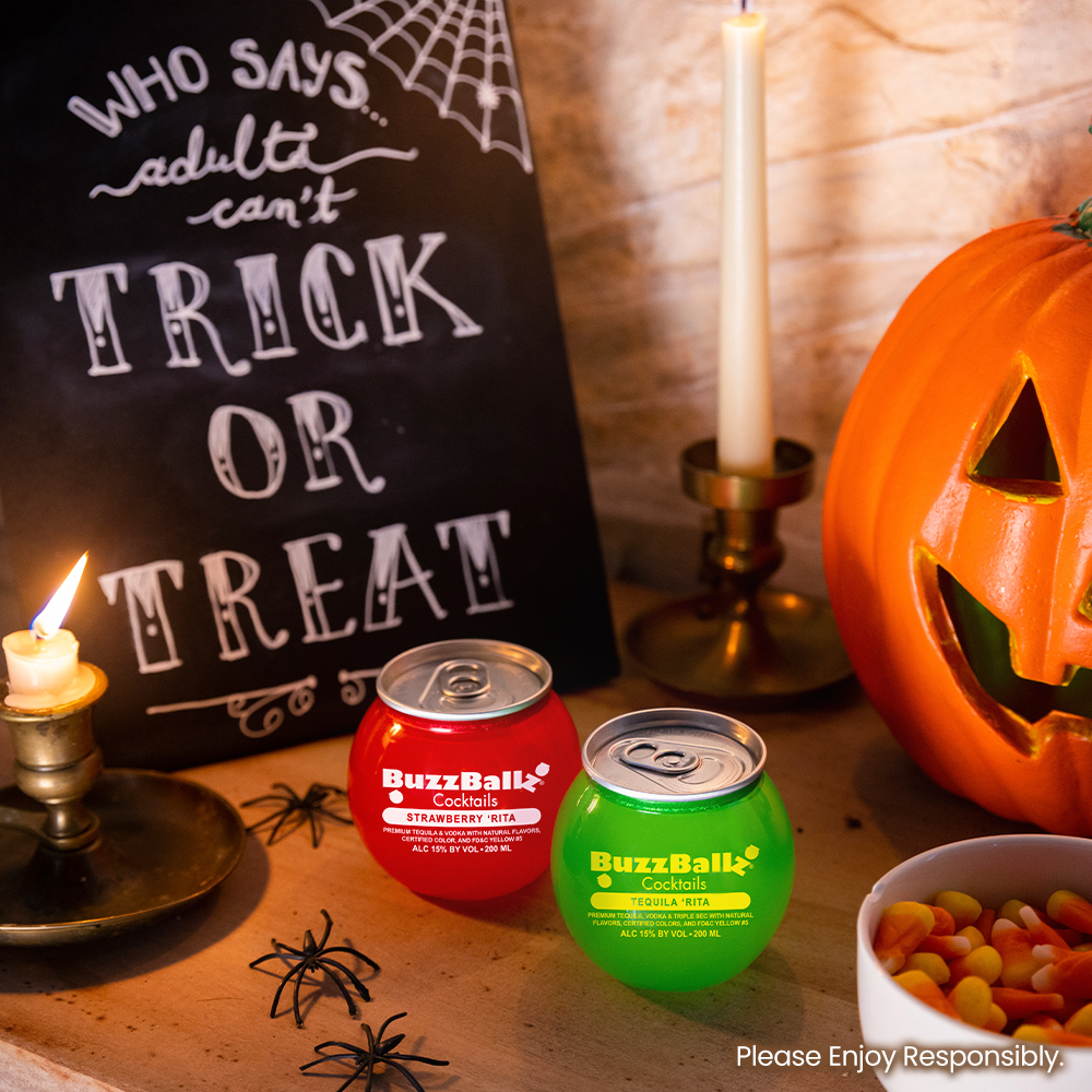 Skip the tricks and enjoy a BuzzBall tonight, it’s our treat  Happy Halloween!