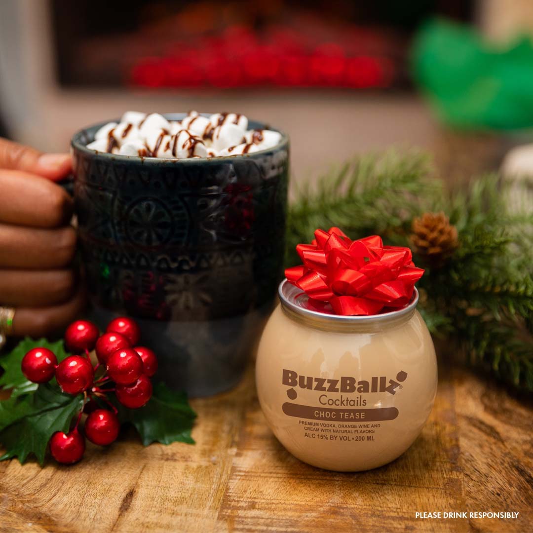 The holidays are right around the corner. Get into the festive spirits with hot cocoa for adults