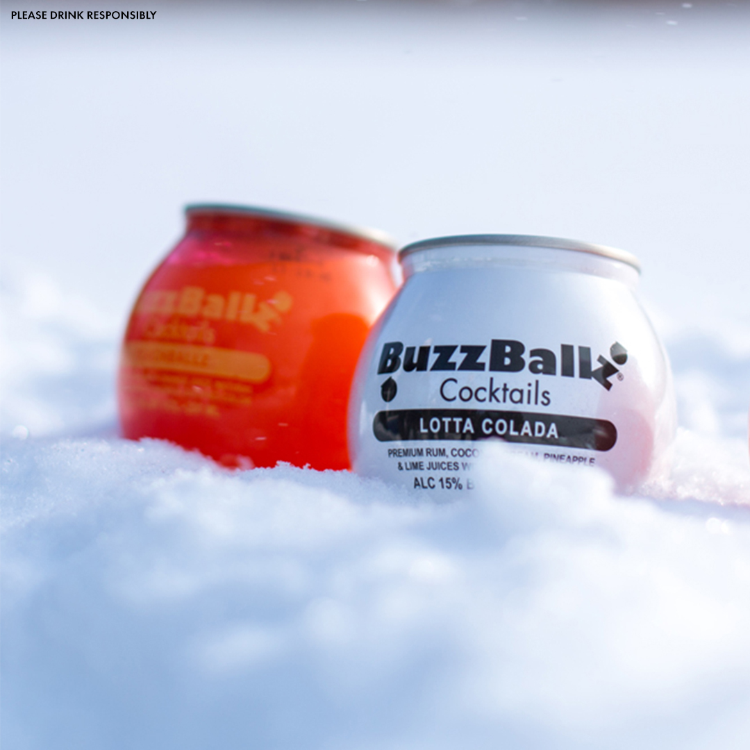 There’s snow doubt about it, BuzzBallz are better served cold 🌨