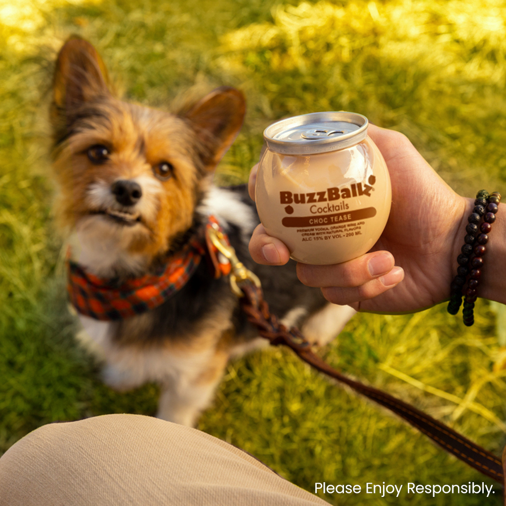 Today’s to do: Take your BuzzBallz on a walk and touch some grass.