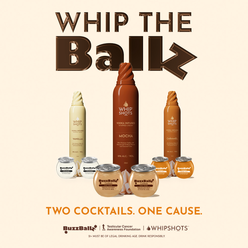 April is Testicular Cancer Awareness month, and we’re partnering with @whip_shots to encourage early detection through self-exams. Swipe to find out how you can help us reach our $10,000 donation goal!
