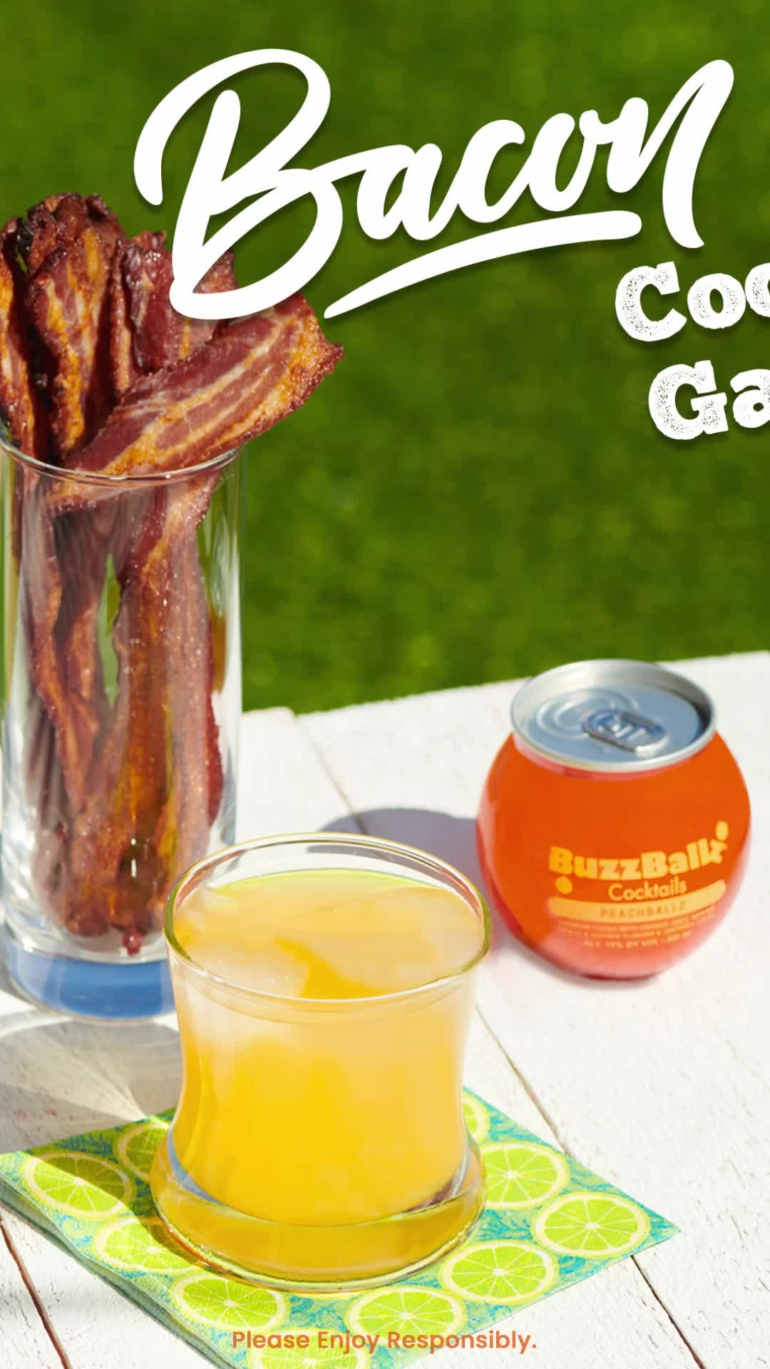 There’s no greater pairing than BuzzBallz and bacon.