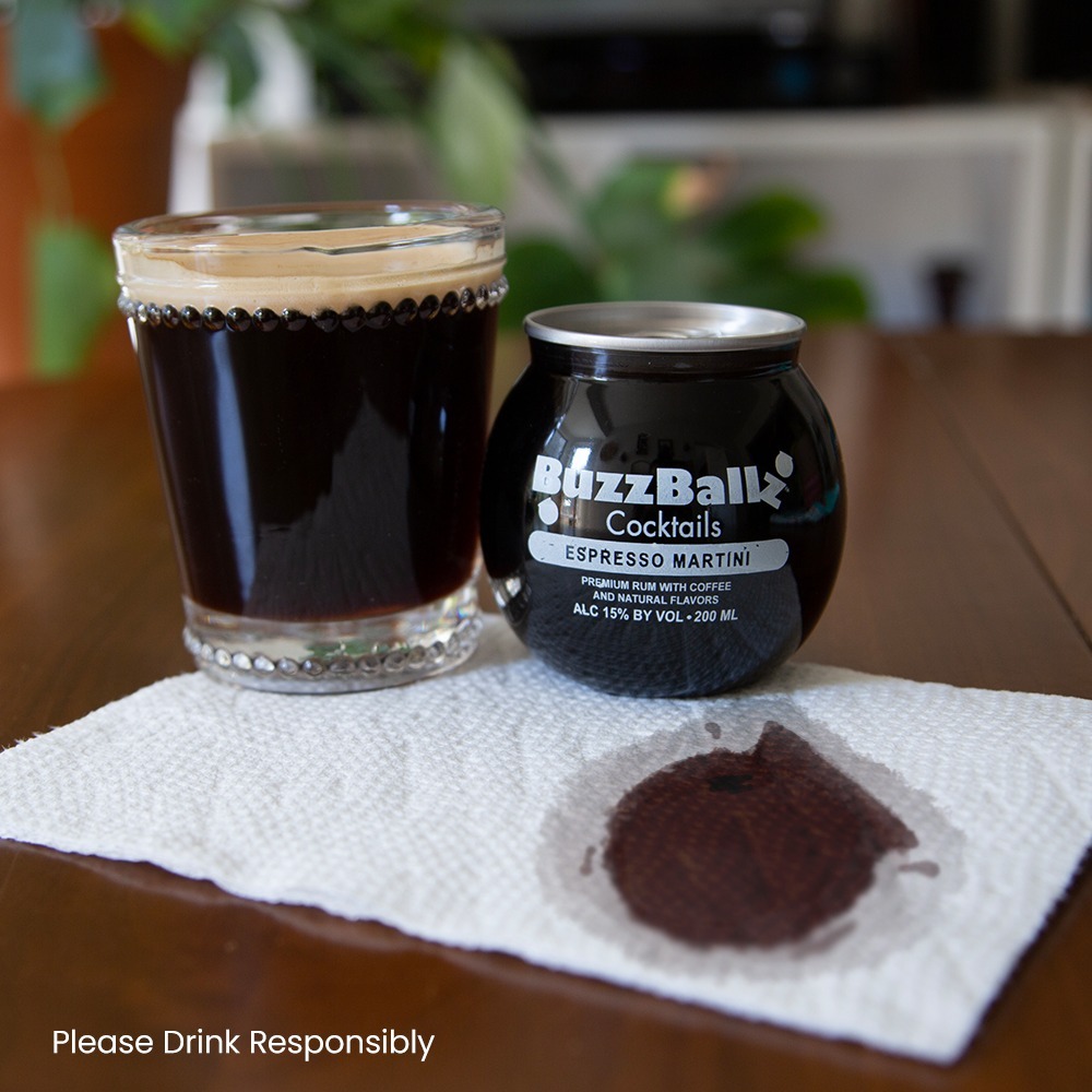 Do you have BuzzBallz on the 🧠? It depends on what that coffee stain looks like to you...