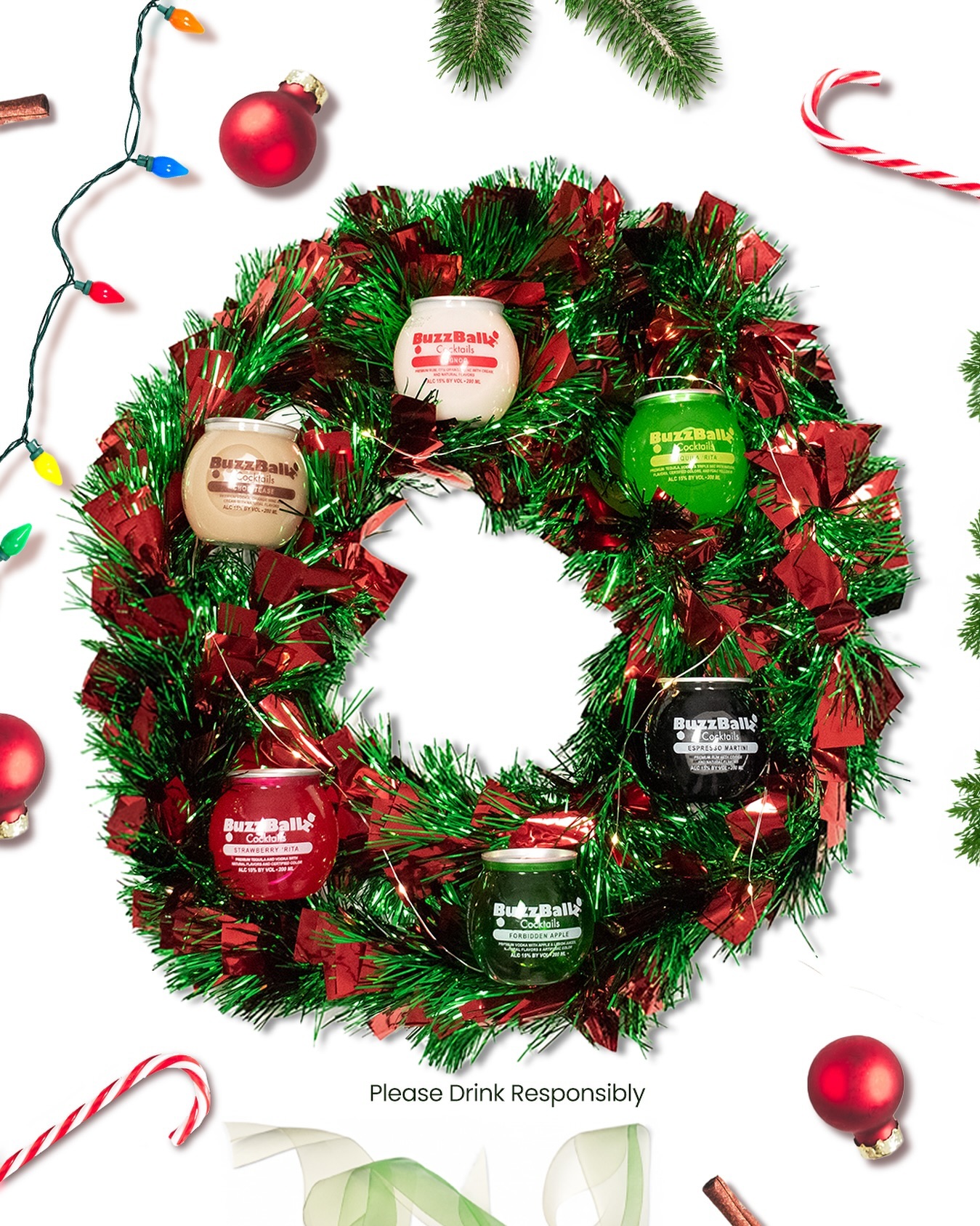 It's timeeee Let's deck the hallz with BuzzBallz!