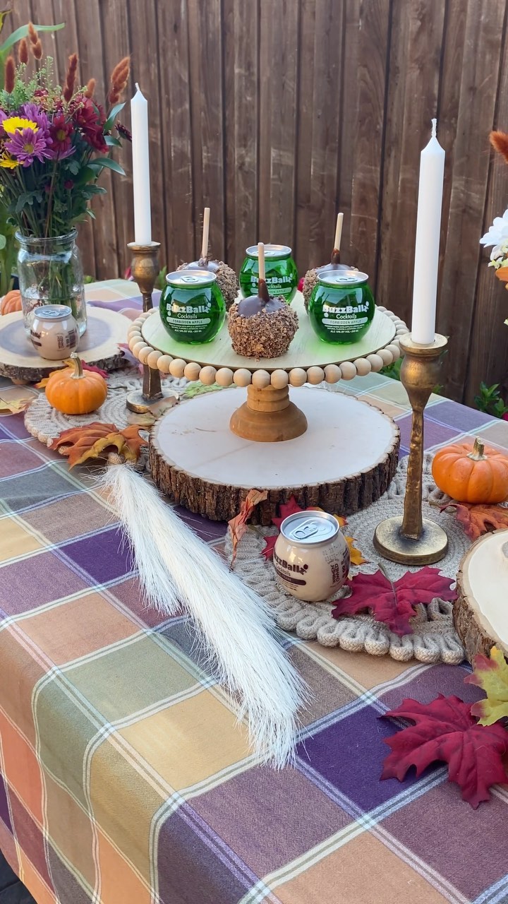 Take this as your sign to host a fall dinner party & don’t forget the BuzzBallz